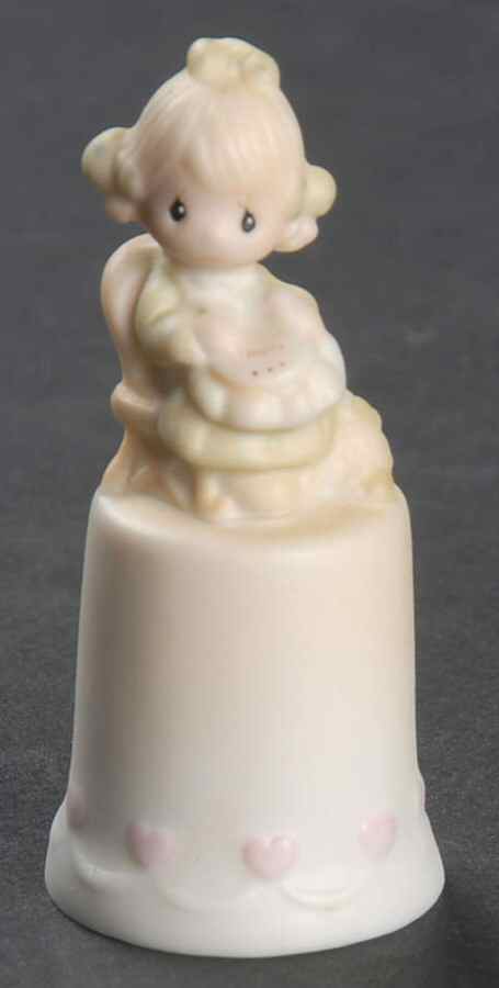 Mother Sew Dear-Thimble Dove-Mother Sew Dear - Dove Trademark With Box by Precious Moments-1