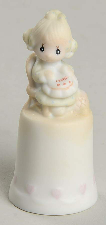 Mother Sew Dear-Thimble Vessel-Mother Sew Dear - Vessel Trademark With Box by Precious Moments-1