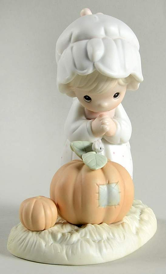 October-Calendar Girls Vessel-October - Vessel Trademark, No Box by Precious Moments-1