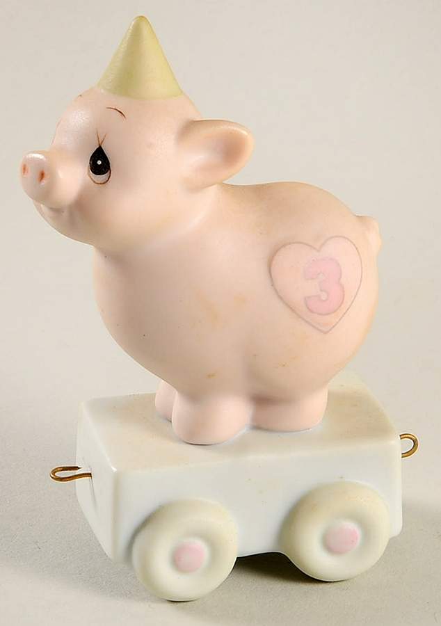 Heaven Bless Your Special Day-Age 3 Vessel-Heaven Bless Your Special Day - Vessel Trademark With Box by Precious Moments-1