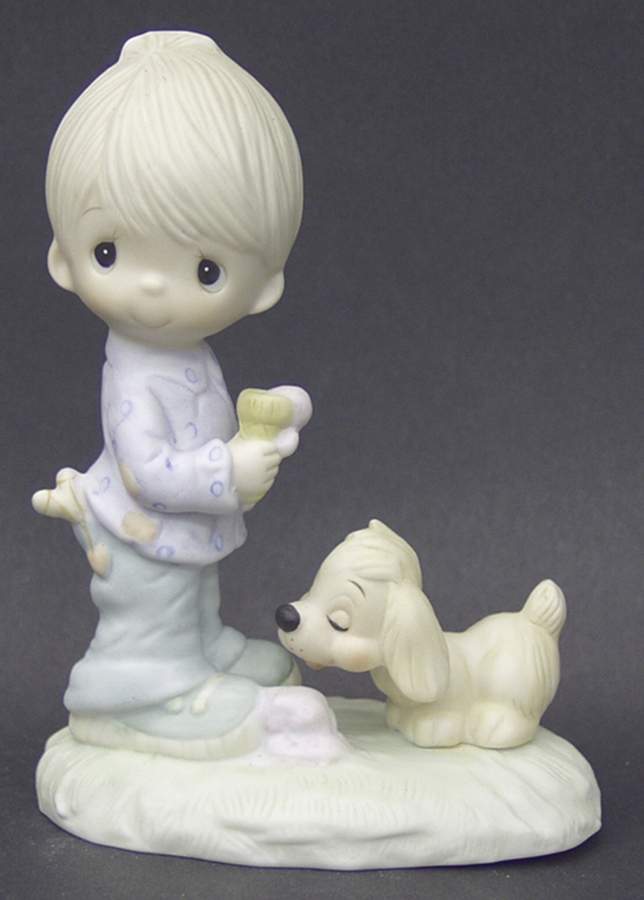 Praise The Lord Anyhow Hourglass-Praise The Lord Anyhow - Hourglass Trademark With Box by Precious Moments-1