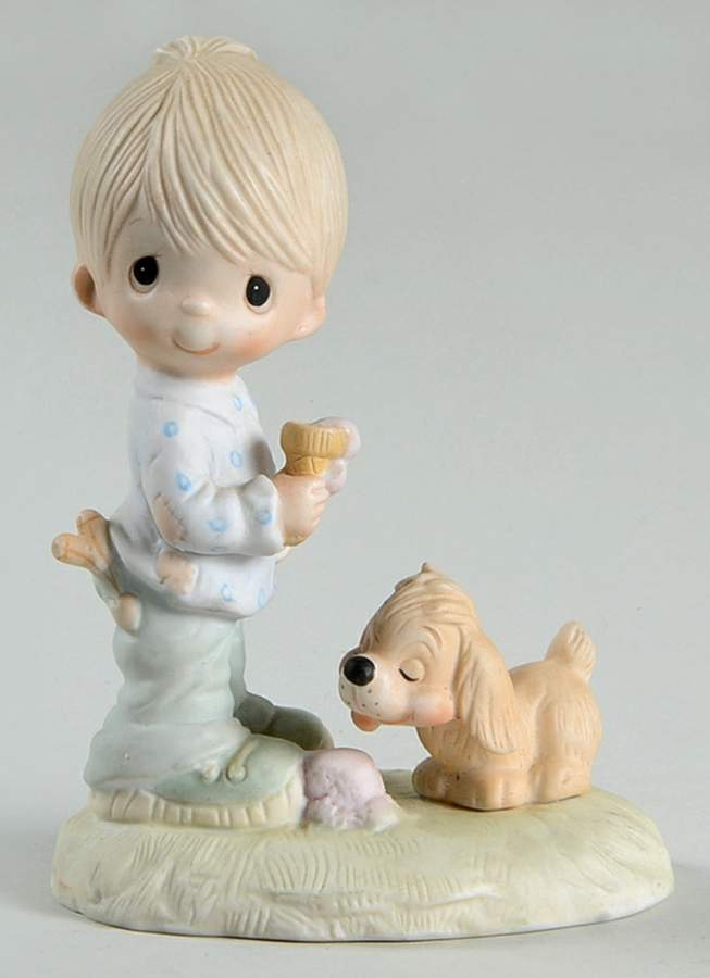 Praise The Lord Anyhow Triangle-Praise The Lord Anyhow - Triangle Trademark With Box by Precious Moments-1