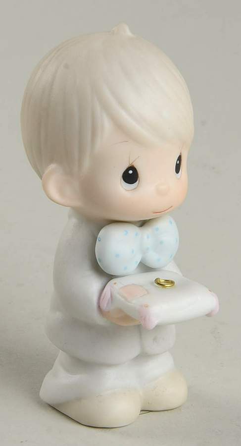 Ring Bearer Butterfly-Ring Bearer - Butterfly Trademark With Box by Precious Moments-1