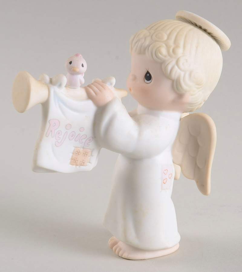 Rejoice O Earth Flower-Rejoice O Earth - Flower Trademark With Box by Precious Moments-1