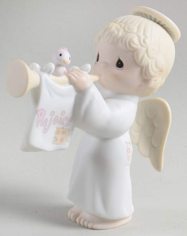 Rejoice O Earth Dove-Rejoice O Earth - Dove Trademark With Box by Precious Moments-1