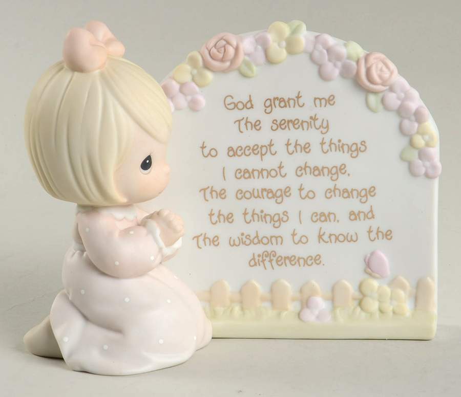 Serenity Prayer-Girl Ship-Sereniity-Prayer Girl - Ship Trademark, No Box by Precious Moments-1