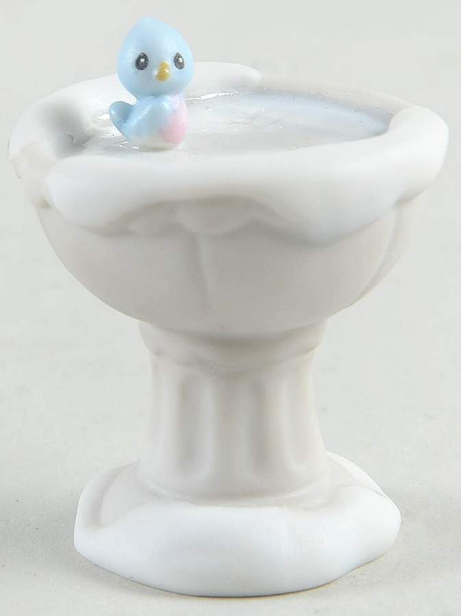 Sugar Town Figurines & Houses Bird Bath-Ship - Ship Trademark With Box by Precious Moments-1