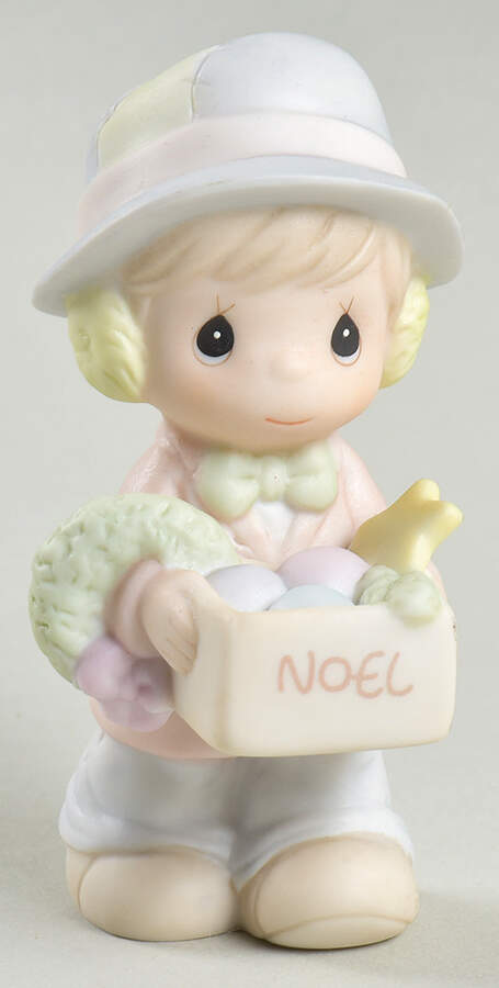 Sugar Town Figurines & Houses Dusty-Butterfly-Boy With Box Of Ornament - With Box Bx9 Butterfly by Precious Moments-1