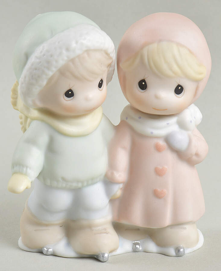 Sugar Town Figurines & Houses Sword - Hank And Sharon - Sword Trademark With Box by Precious Moments-1