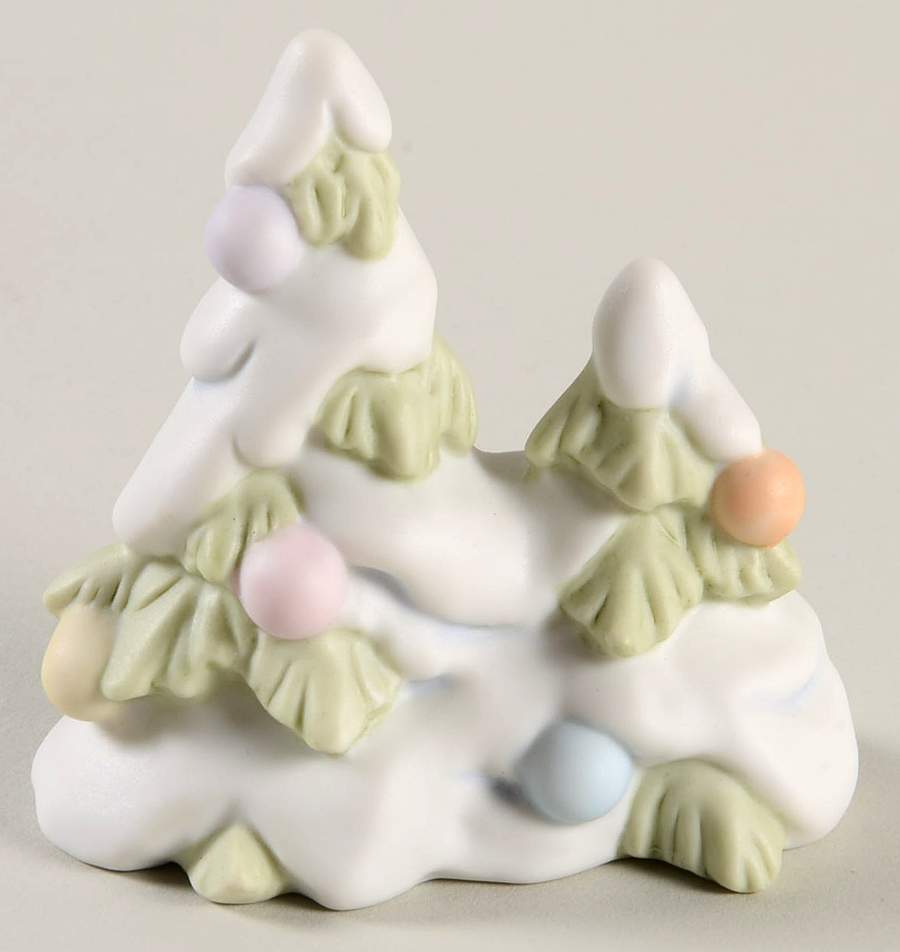 Sugar Town Figurines & Houses Double Tree-Heart - Heart Trademark With Box by Precious Moments-1
