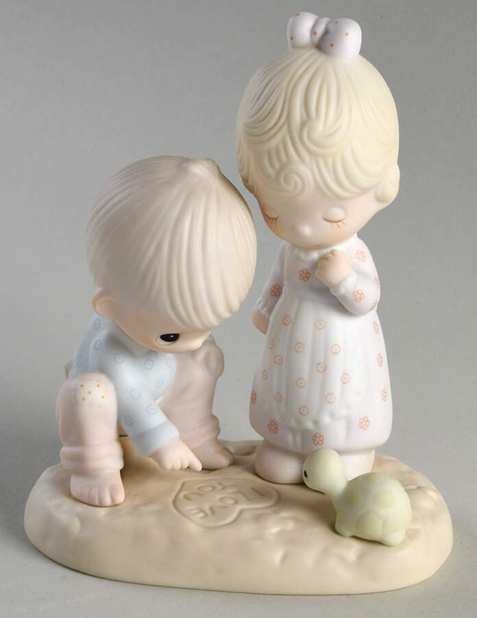 Thou Art Mine Heart -Thou Art Mine - Heart Trademark With Box by Precious Moments-1