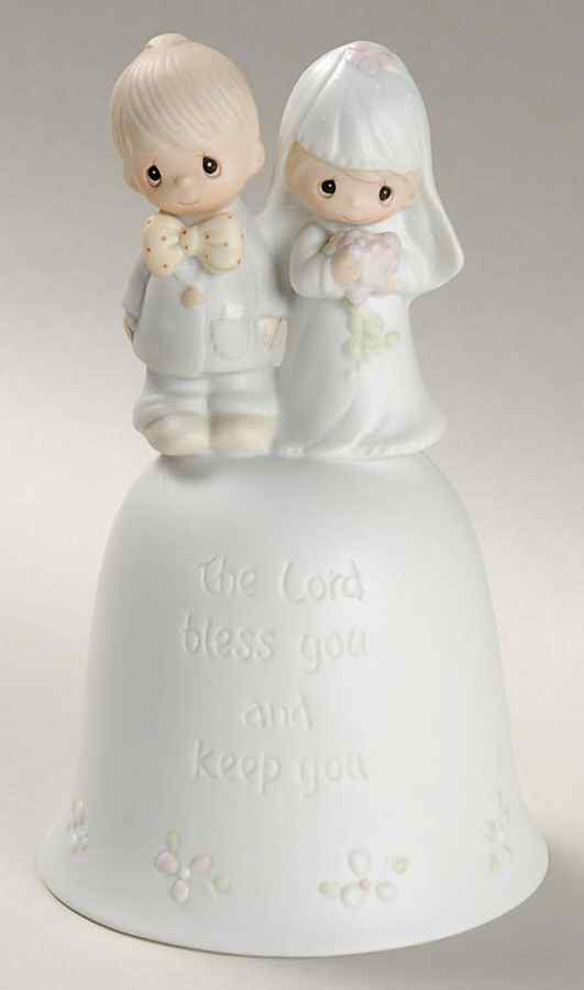 The Lord Bless You & Keep You Bell No Mark-The Lord Bless You & Keep You - With Box, No Trademark by Precious Moments-1