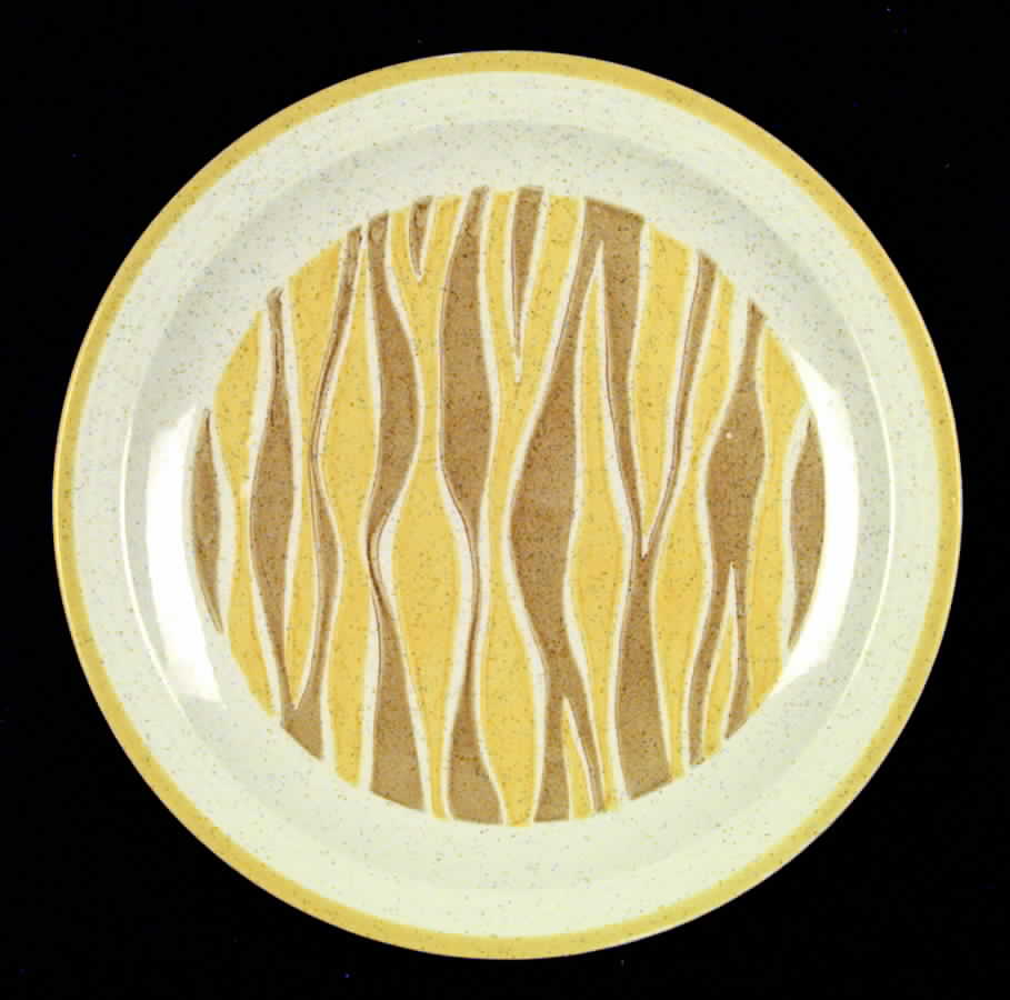 Waves Dinner Plate by Homer Laughlin -1