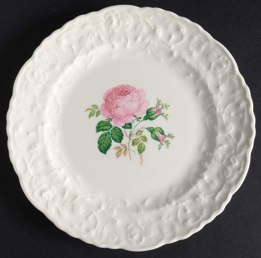 Bilton Rose Dessert/Pie Plate by Pope Gosser-1