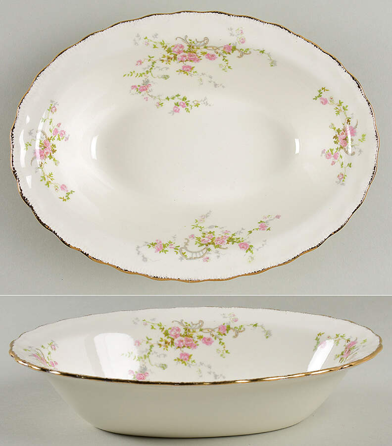Jean 9" Oval Vegetable Bowl by Pope Gosser-1