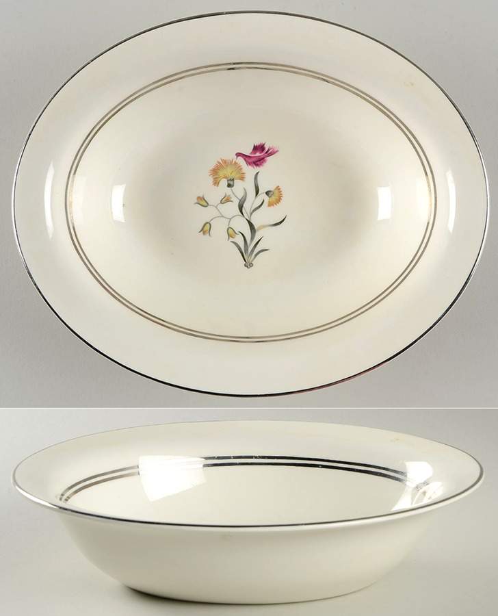 Jubilee 9" Oval Vegetable Bowl by Pope Gosser-1