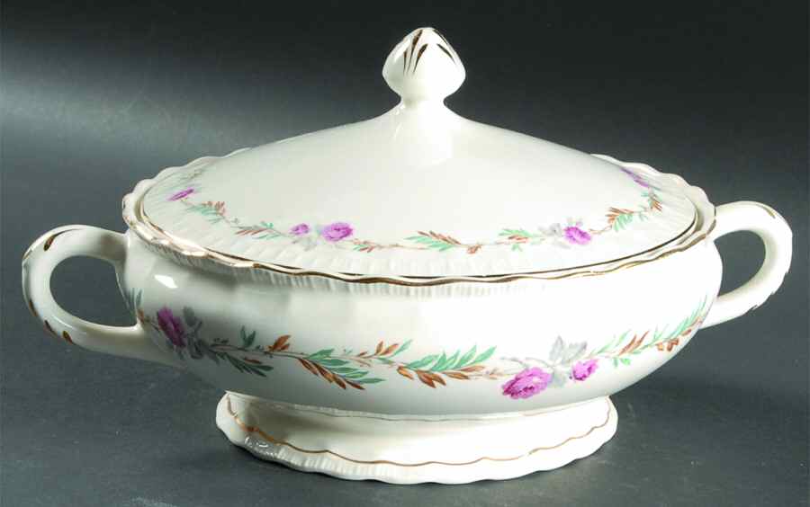 Largo Round Covered Vegetable by Pope Gosser-1
