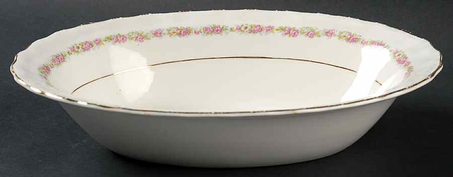 Lurie 9" Oval Vegetable Bowl by Pope Gosser-1