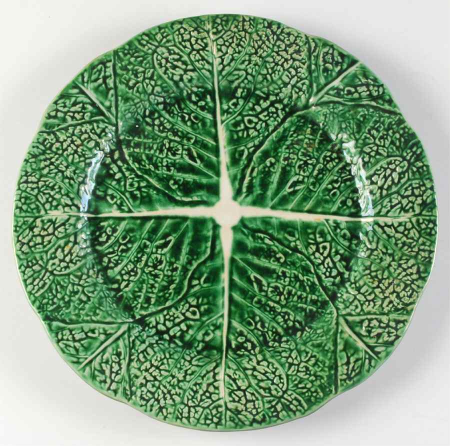 Cabbage Green 13" Chop Plate (Round Platter) by Secla-1