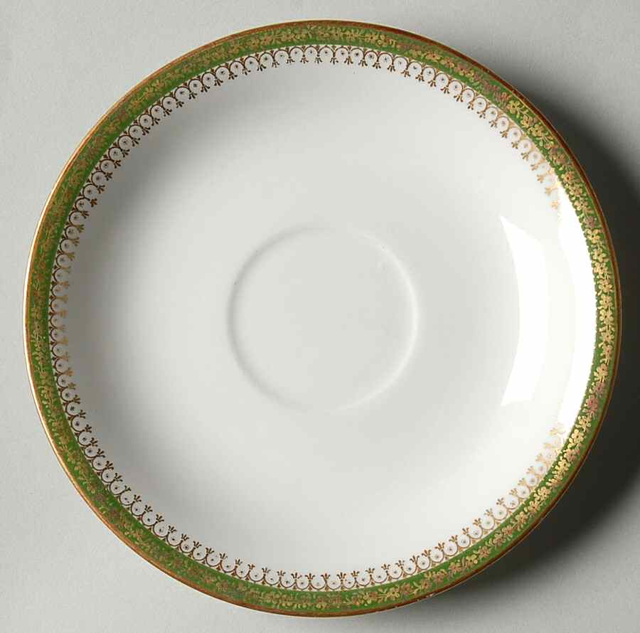 Narbonne (Verge, Rim) Saucer for Demitasse Cup by Jean Pouyat-1