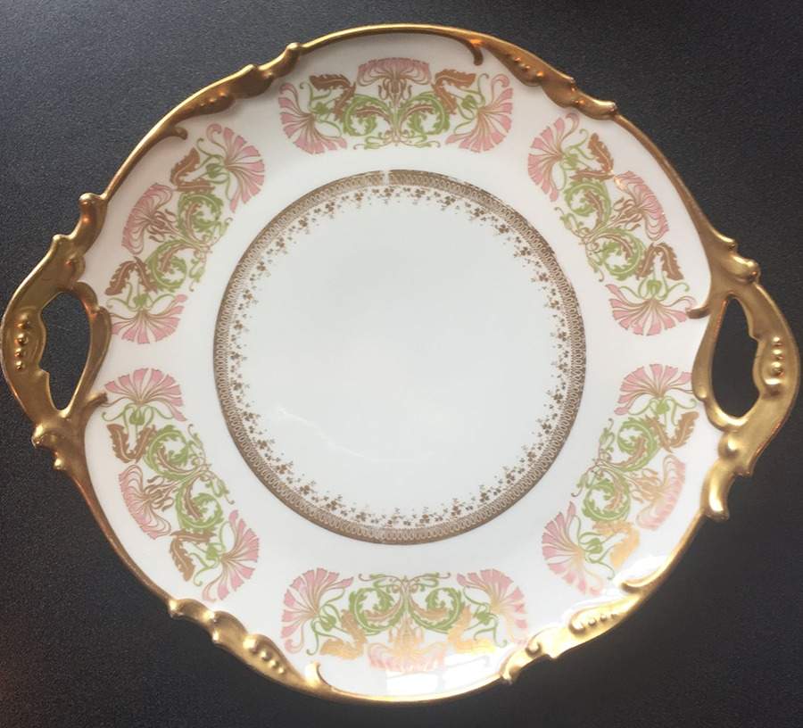 POY1 Handled Cake Plate by Jean Pouyat-1