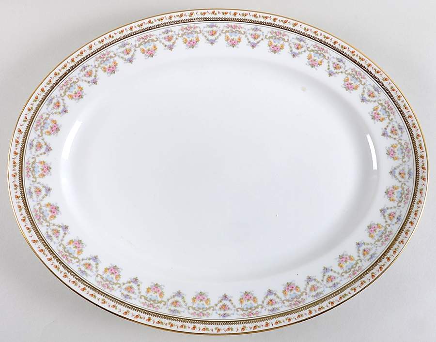 POY63 20" Oval Serving Platter by Jean Pouyat-1