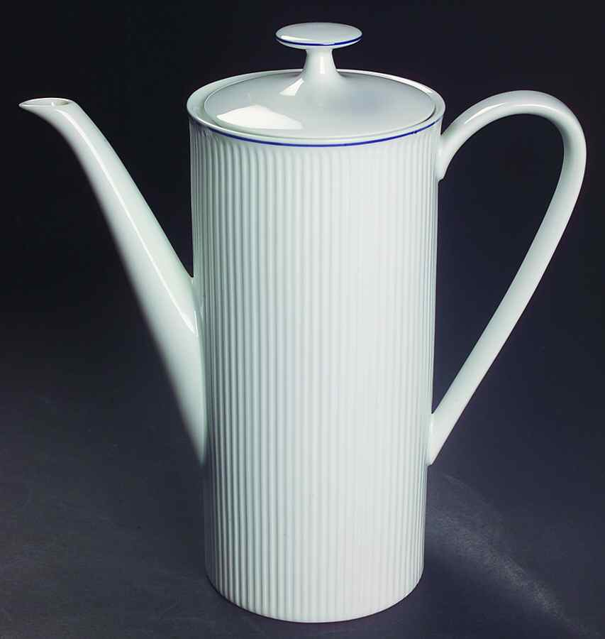 Blue Line Coffee Pot & Lid by Prisma-1