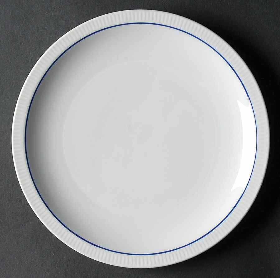 Blue Line Salad Plate by Prisma-1