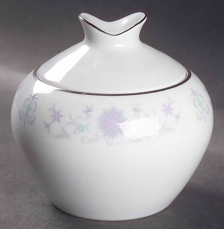 Lavender Rose Sugar Bowl & Lid by Premiere-1