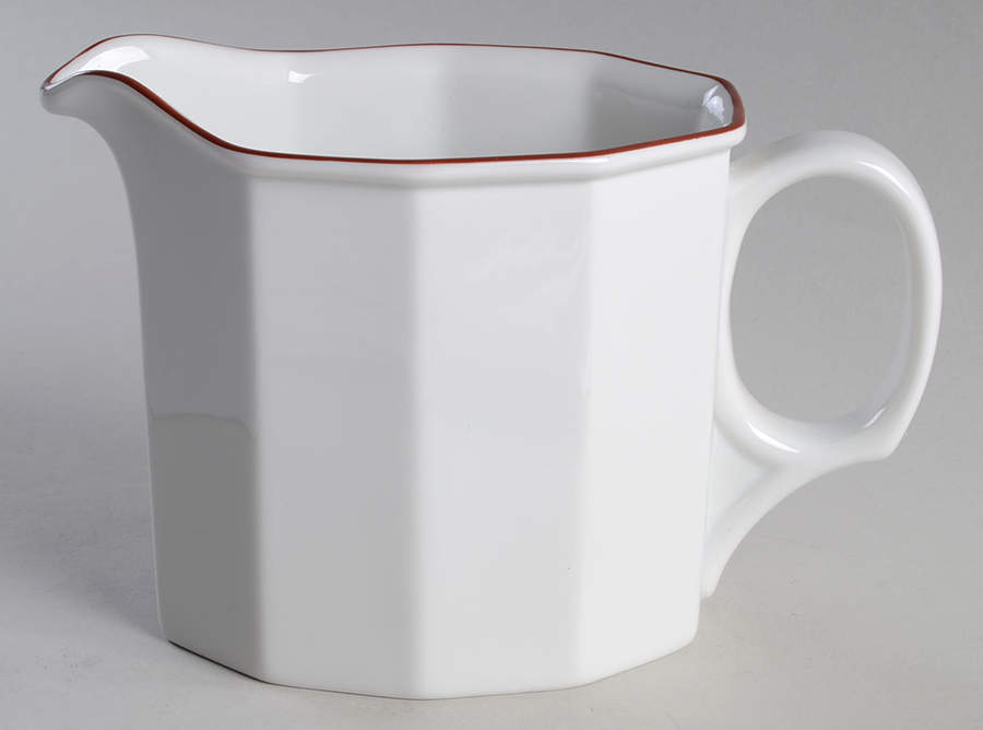 Octavia Red Gravy Boat by Porsgrund-1