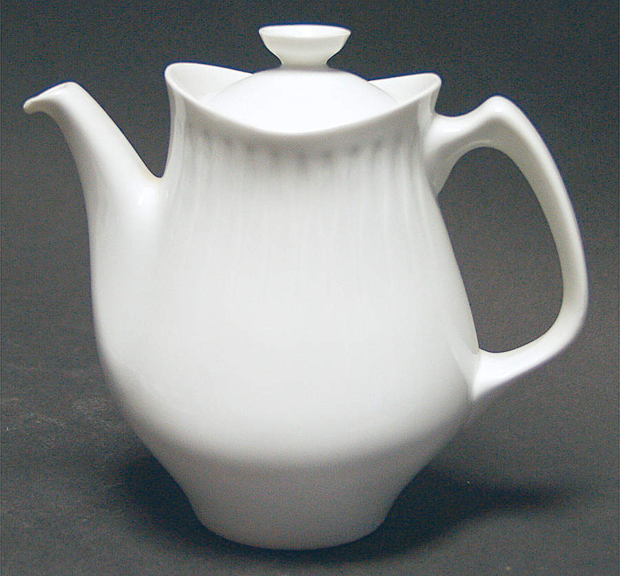 Spire White Coffee Pot & Lid by Porsgrund-1