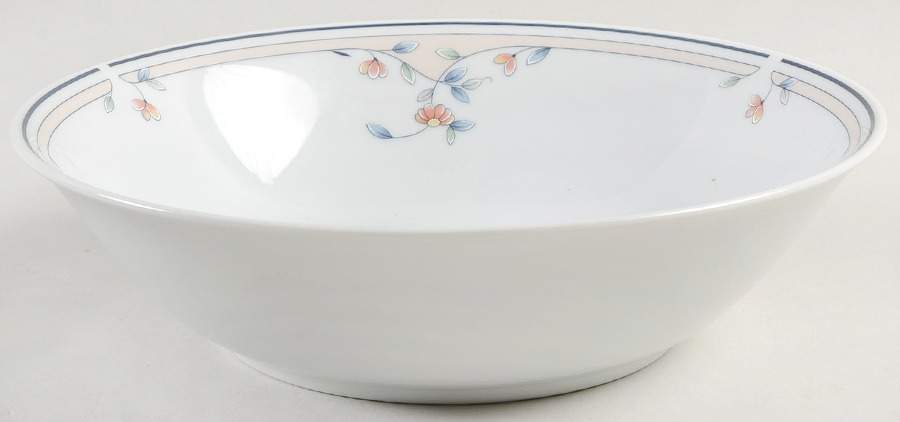 Heritage Blossom 9" Round Vegetable Bowl by Princess House-1