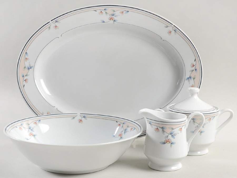 Heritage Blossom 5 Piece Hostess Set by Princess House-1