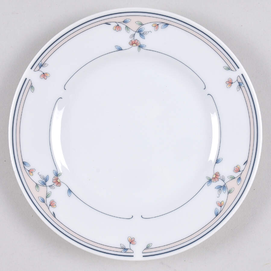 Heritage Blossom Bread & Butter Plate by Princess House-1