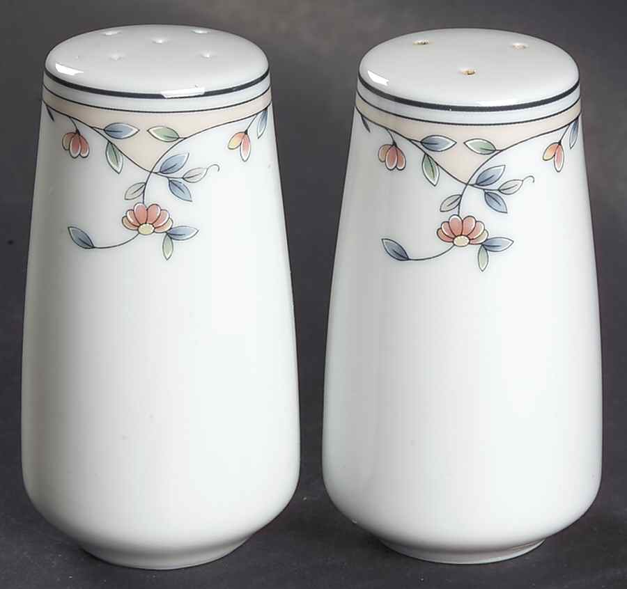 Heritage Blossom Salt & Pepper Set by Princess House-1
