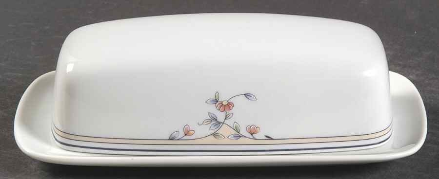 Heritage Blossom 1/4 Lb Covered Butter by Princess House-1