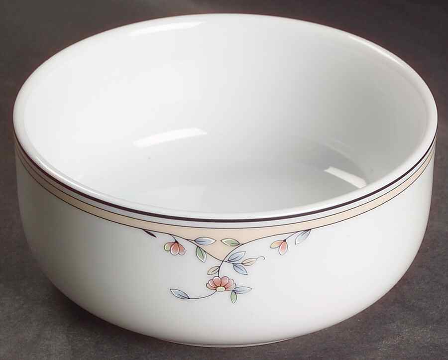 Heritage Blossom Coupe Cereal Bowl by Princess House-1