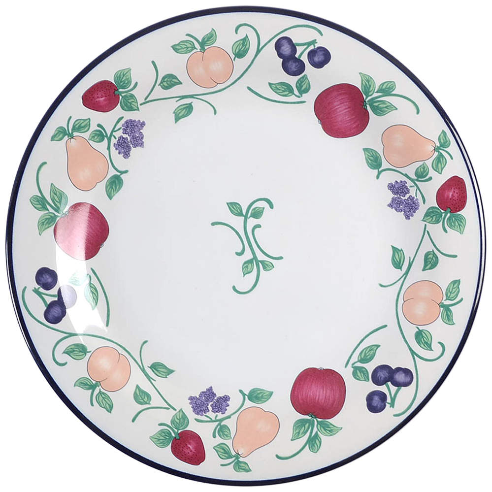 Orchard Medley Dinner Plate by Princess House-1