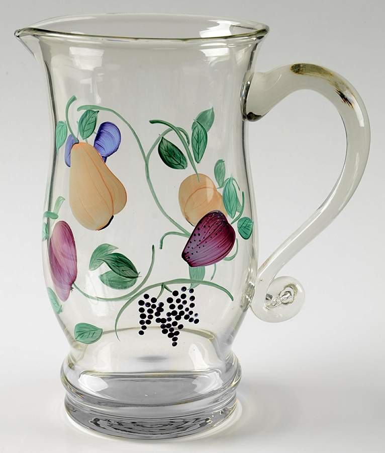 Orchard Medley Glassware Pitcher by Princess House-1