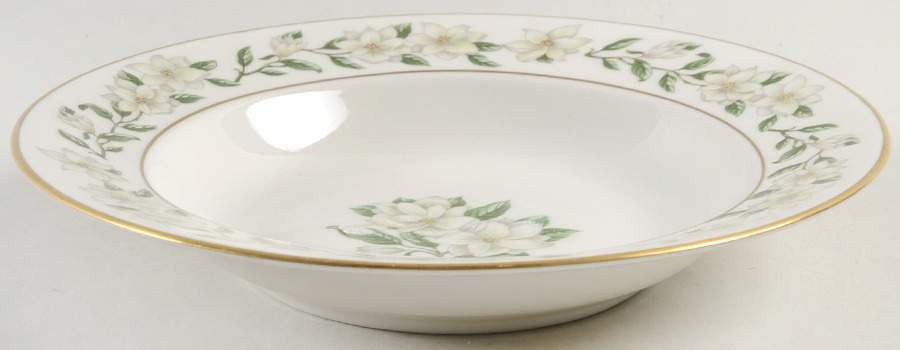 Bridal Wreath Rim Soup Bowl by Princess - Empcraft (USA)-1