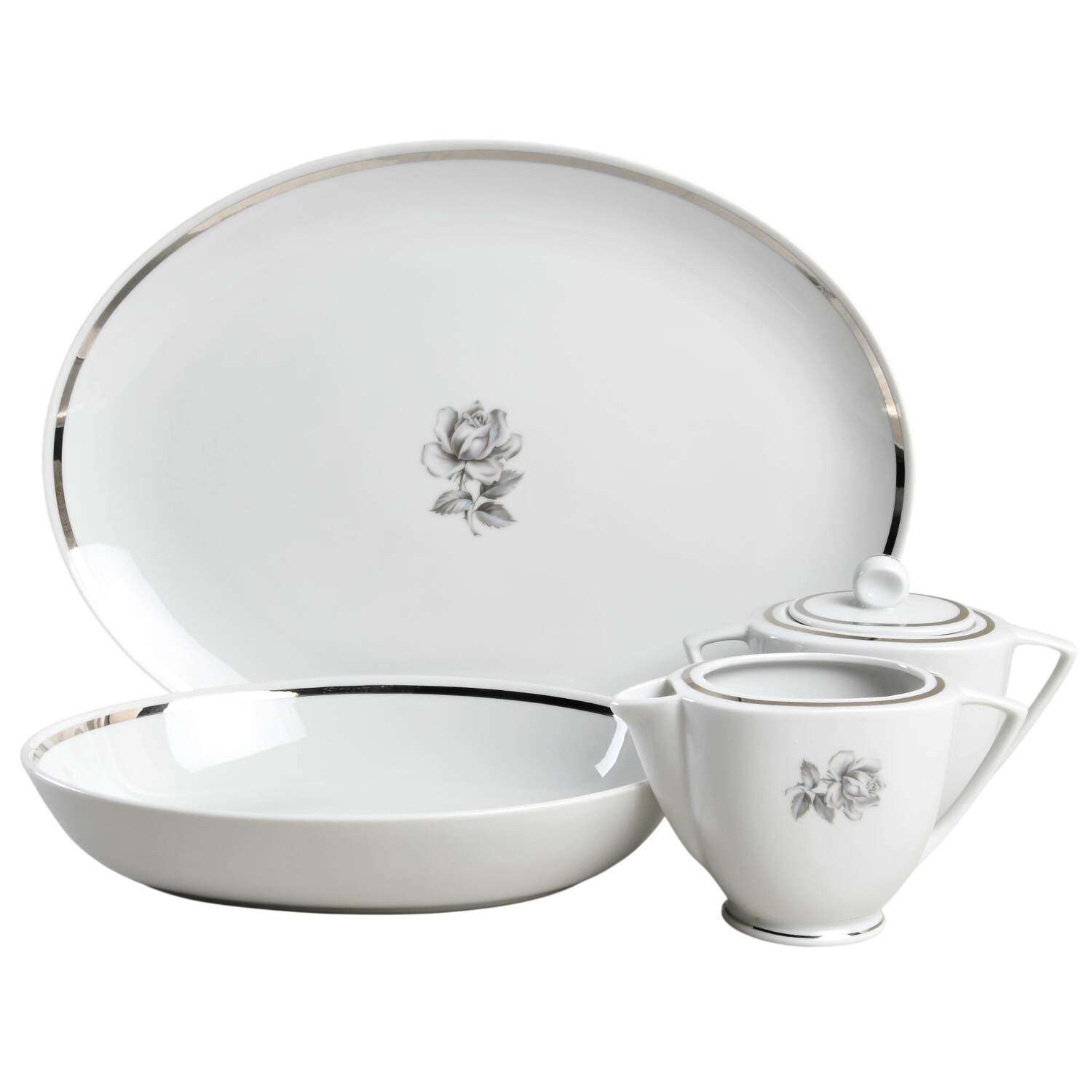 Cameo Rose 5 Piece Hostess Set by Princess - Empcraft (USA)-1