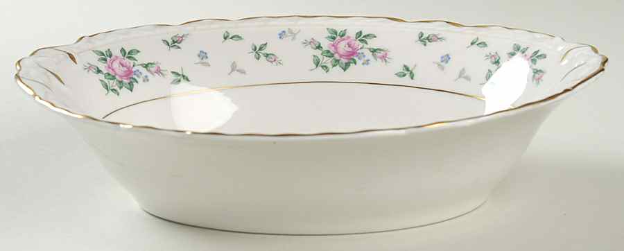 Sweet Briar 10" Oval Vegetable Bowl by Princess - Empcraft (USA)-1