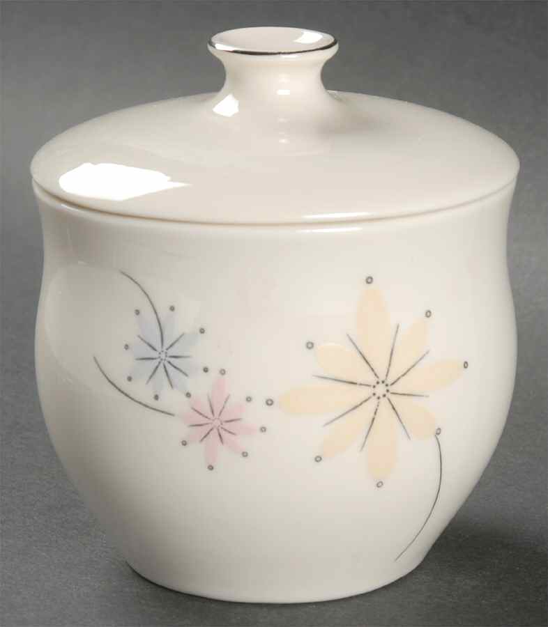 Pastella Sugar Bowl & Lid by Nancy Prentiss-1