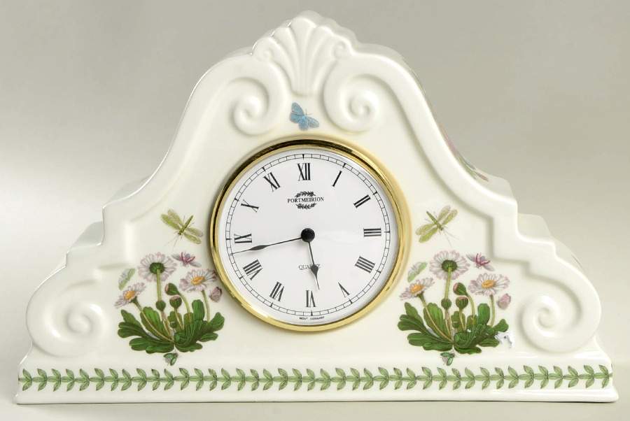 Botanic Garden Large Mantel Clock by Portmeirion-1
