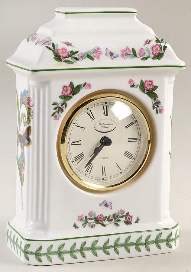 Botanic Garden Mantel Clock by Portmeirion-1