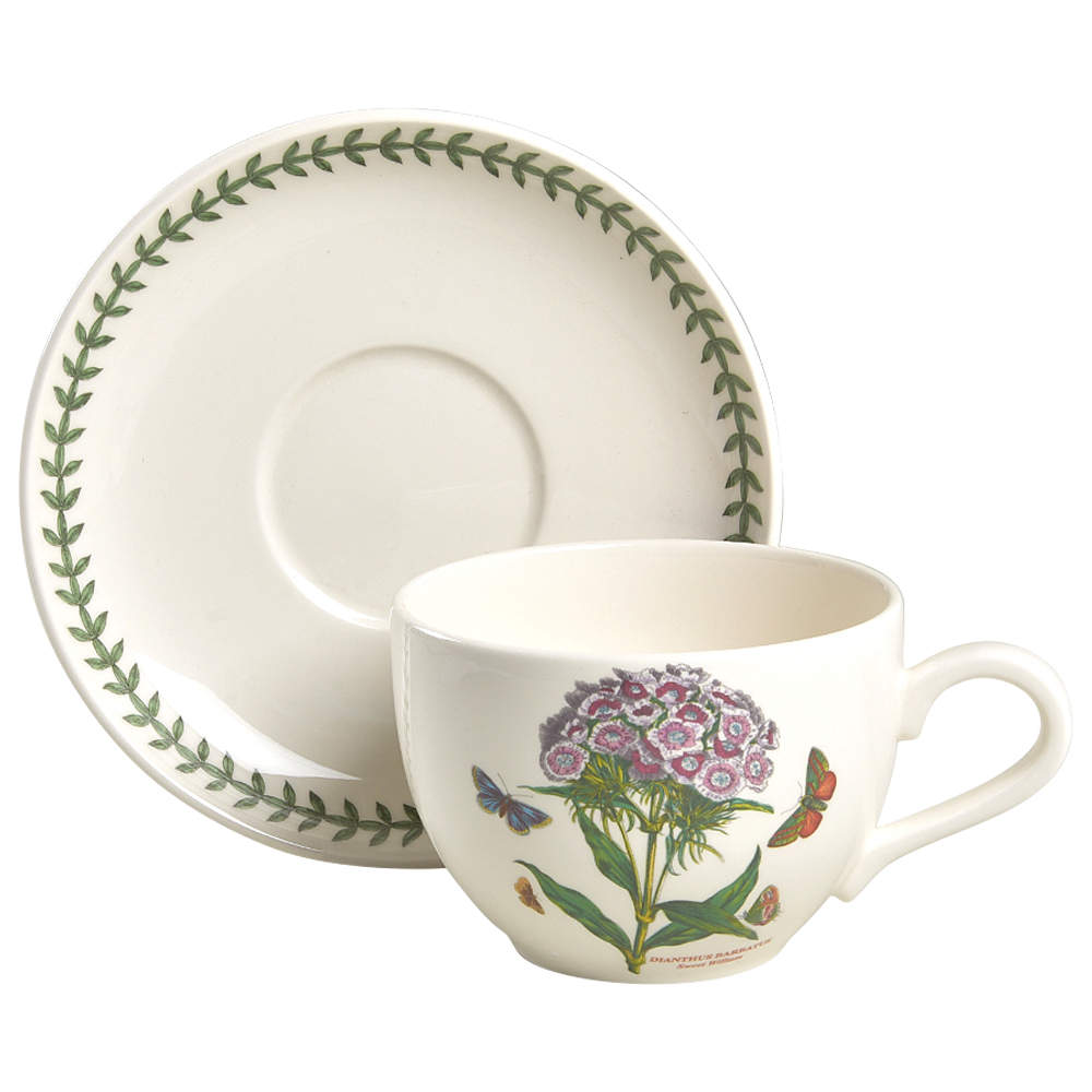 Botanic Garden Jumbo Cup & Saucer Set by Portmeirion-1