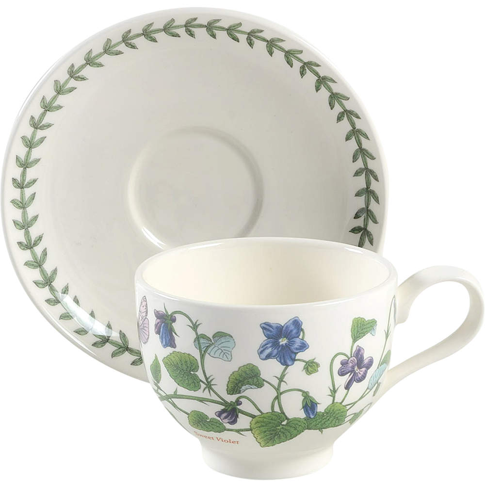 Botanic Garden Traditional Breakfast Cup & Saucer Set by Portmeirion-1