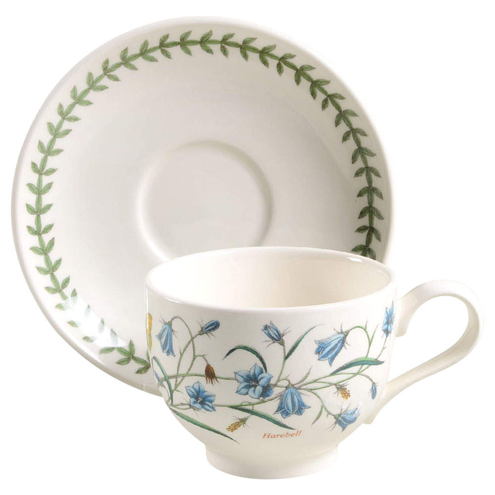 Botanic Garden Traditional Footed Cup & Saucer Set by Portmeirion-1