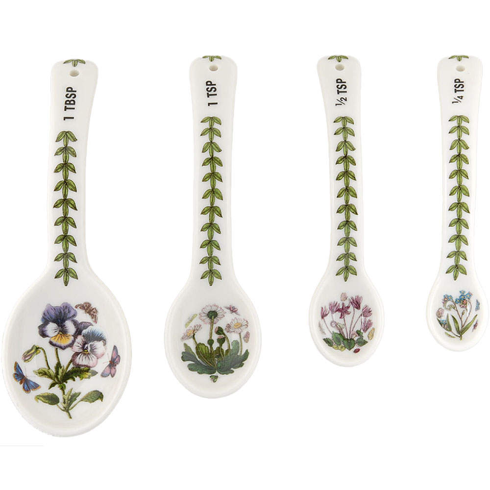 Botanic Garden (4 Pc) Ceramic Measuring Spoon Set by Portmeirion-1