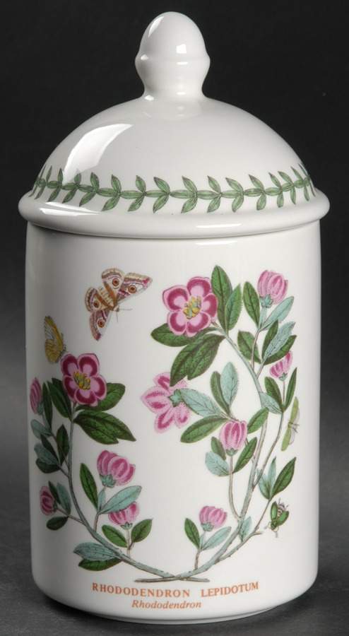 Botanic Garden Large Bath Jar & Lid by Portmeirion-1